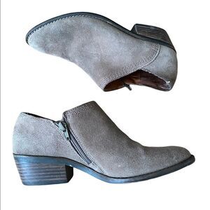Lucky
Brand | Tan Suede Ankle Boots Booties | 7.5